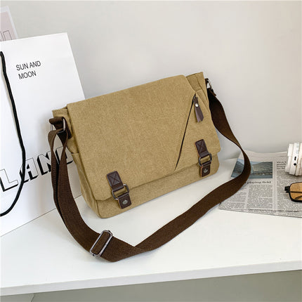 Personalidad de la moda Estilo universitario Lienzo Masculino