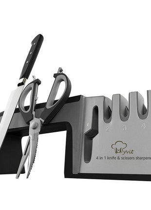 4-in-1 Kitchen Knife Sharpener