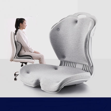 Shell Cotton Office Home Integrated Chair Waist Cushion