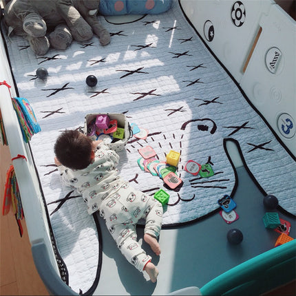 Juguetes Alfombra de juego para bebés Alfombra para niños Blanca