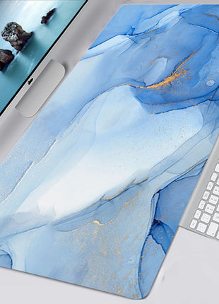 Extended Marble Desk Mat