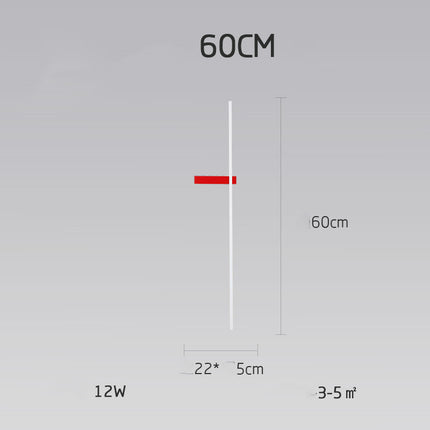 Lámpara de pared nórdica minimalista moderna minimalista para sala de estar, sofá, fondo