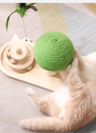 Juguetes para gatos en forma de árbol para mascotas Poste rascador para gatos