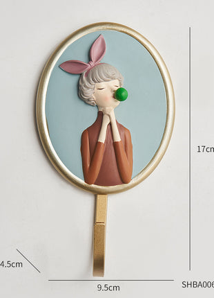Bubble Girl Decorative Figurine