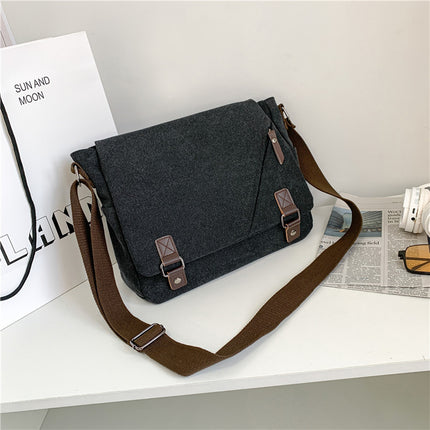 Personalidad de la moda Estilo universitario Lienzo Masculino