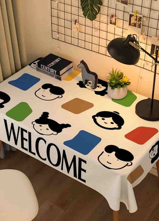 Cartoon Rectangular Tablecloth