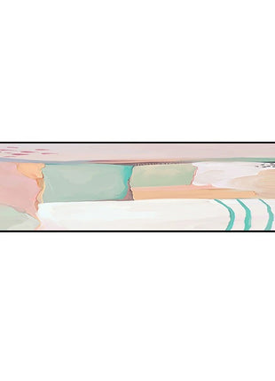 Pink Abstract Bedside Decor