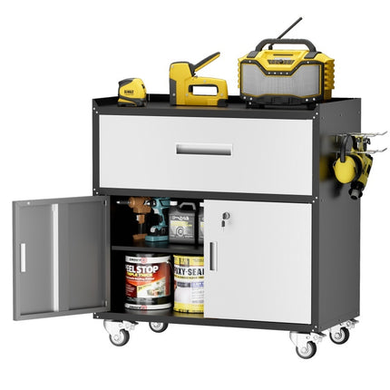 Metal Garage Cabinet, Rolling Tool Box With Wheels, Banned Platform Temu