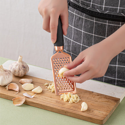 Juego de pelador de cocina con revestimiento de cobre