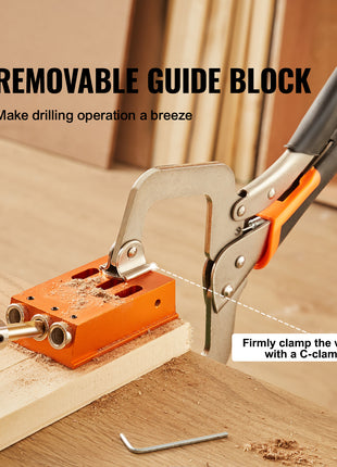 34-Piece Pocket Hole Jig Kit ⭐
