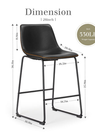 Sillas de comedor para la isla de cocina de la oficina en casa