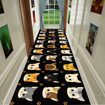 Hallway Carpet Household Hallway Stairs Are Full Of Guests