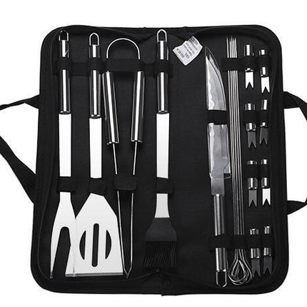 10-Piece BBQ Tool Set