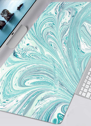 Extended Marble Desk Mat