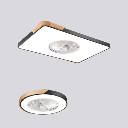 Lámpara de ventilador nórdica para salón, dormitorio y comedor.