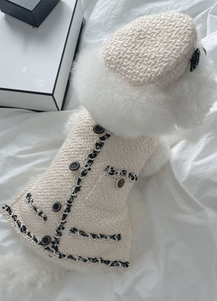 Accesorios para mascotas, perros y gatos, gorro de punto