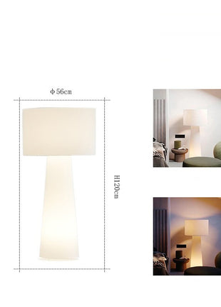 Modern Fabric Floor Lamp