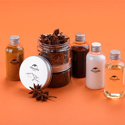 Seasoning Bottle Set Portable BBQ Utensil Set
