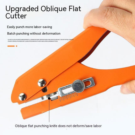 Edge Banding Punch Plier Carpentry Screw Hole Cover PVC