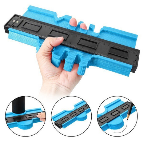 Calibre de contorno, calibre de perfil, medición de carpintería