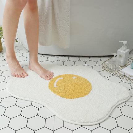 Funny Egg Entrance Carpet Hallway Bathroom Rug Area Rugs Kitchen
