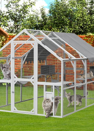 Large Outdoor Cat Enclosure