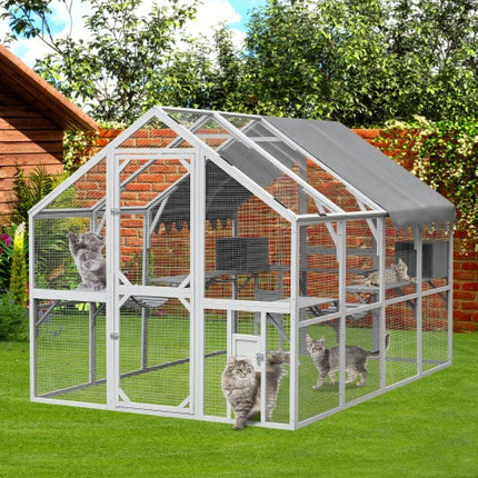 Large Outdoor Cat Enclosure