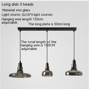 Glass LED Chandelier