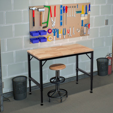 48 Heavy Duty Adjustable Workbench For Garage