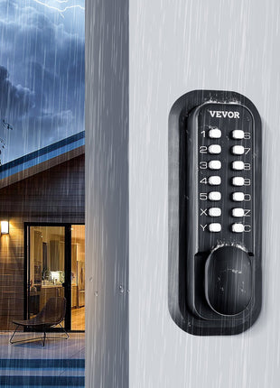 Cerradura mecánica sin llave para puerta VEVOR 