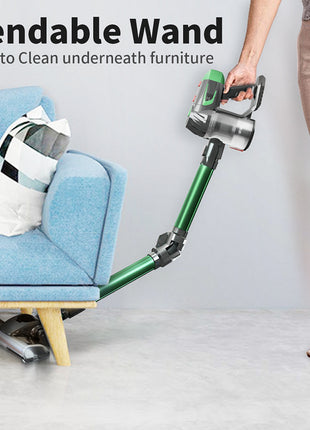 Aspiradora inalámbrica de mano con tubo plegable