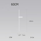 Luz blanca de 60 cm.