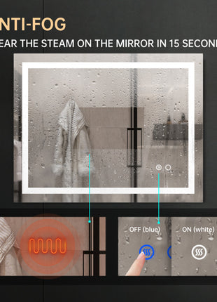 LED Bathroom Wall Mirror