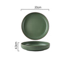Dark Green / 8in deep dish