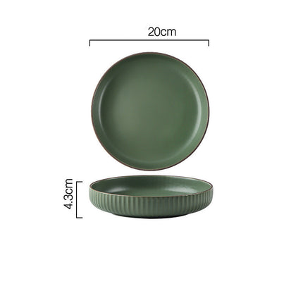 Minimalist Bowl & Plate Set