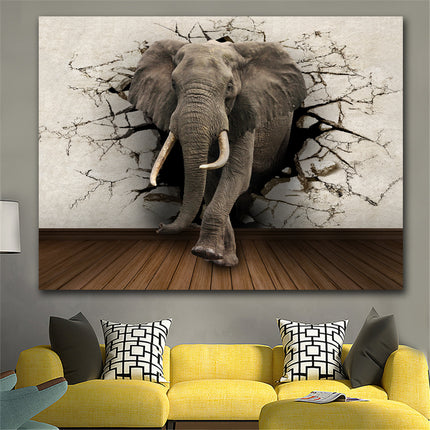 Elephant Canvas Wall Art