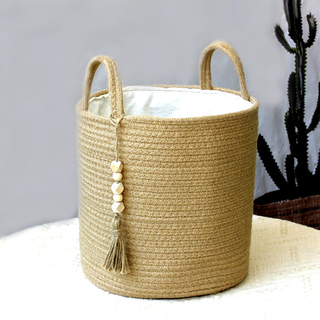 Laundry Basket Woven Cotton String