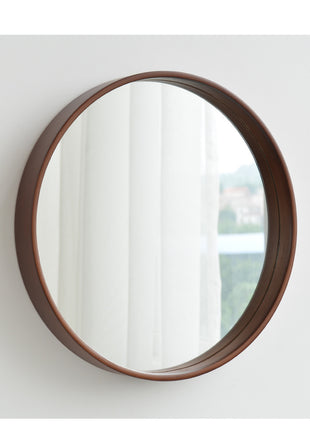 Bathroom Solid Wood Simple Mirror