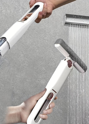 Nueva mini fregona portátil autoapretable, fácil de lavar a mano sin esfuerzo