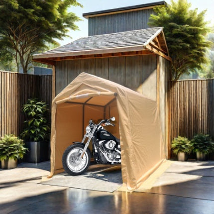 7x12ft Outdoor Portable Gazebo Storage Shelter Shed