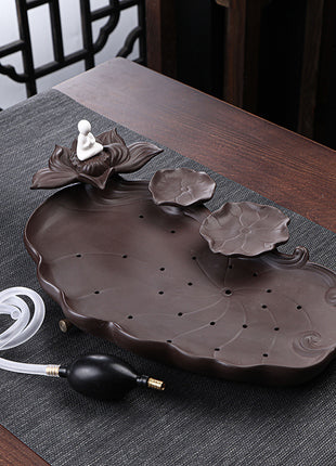Purple Sand Tea Tray