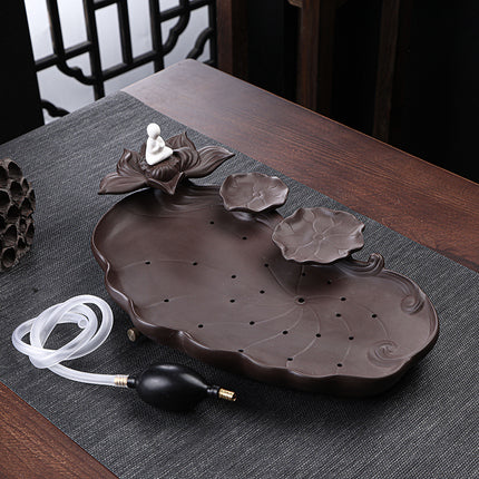 Home Office Purple Sand Tea Tray