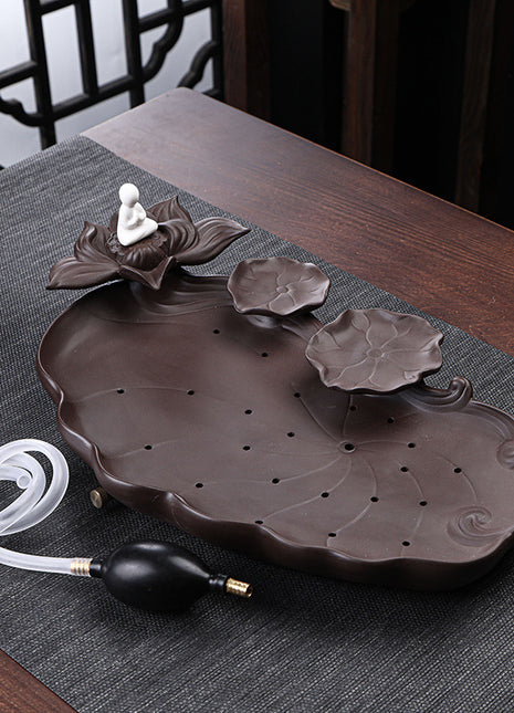 Purple Sand Tea Tray