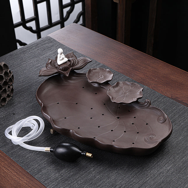 Home Office Purple Sand Tea Tray