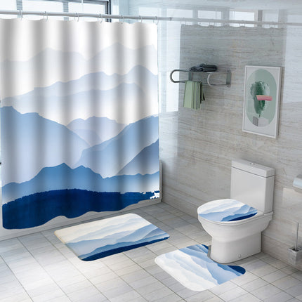 Chinese Landscape Shower Curtain
