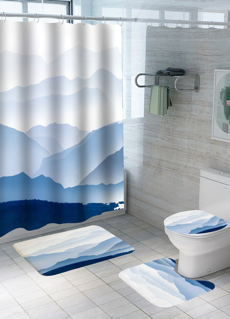 Chinese Landscape Shower Curtain