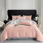Cream Powder Gentleman Gray / 1.2m Flat sheet 3pcs