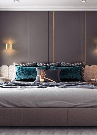 Home Fashion Modern Simple Golden Wall Lamp