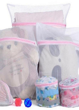 White Mesh Laundry Bag