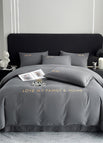 Dark Gray / 1.2m Flat sheet 3pcs